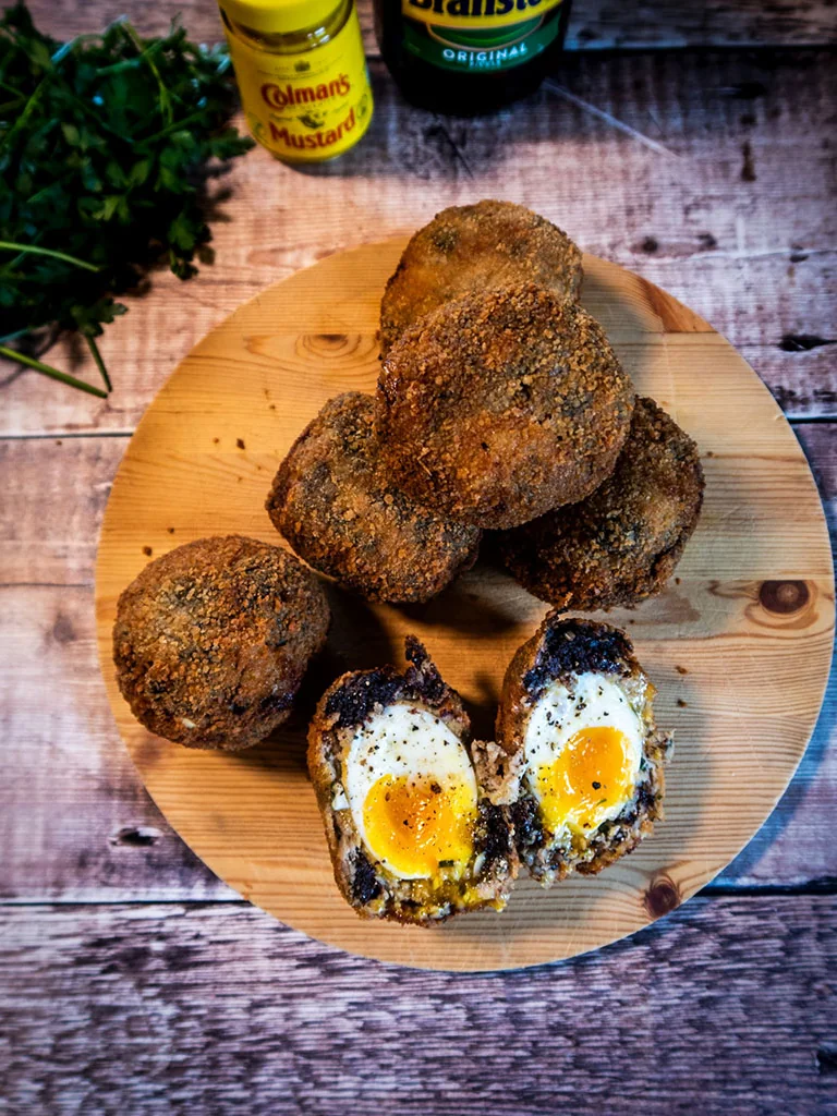 Black Pudding Scotch Eggs
