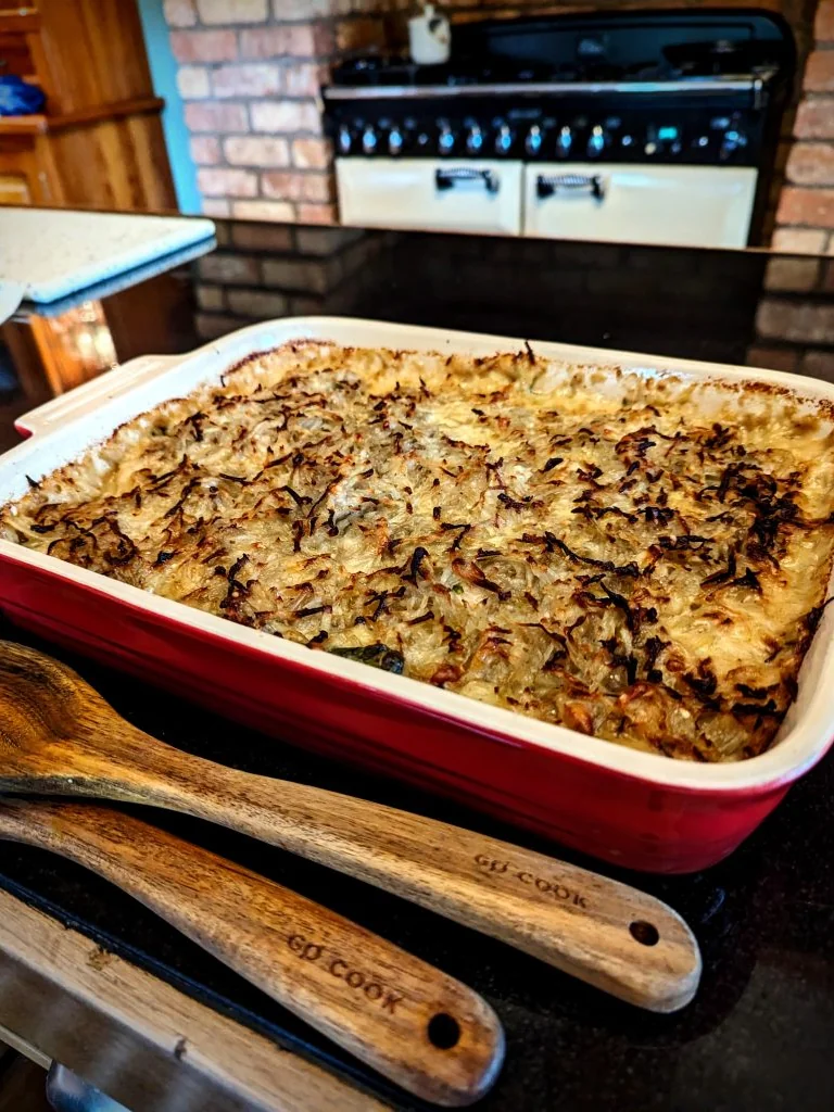 Chicken and Ham Hock Gratin