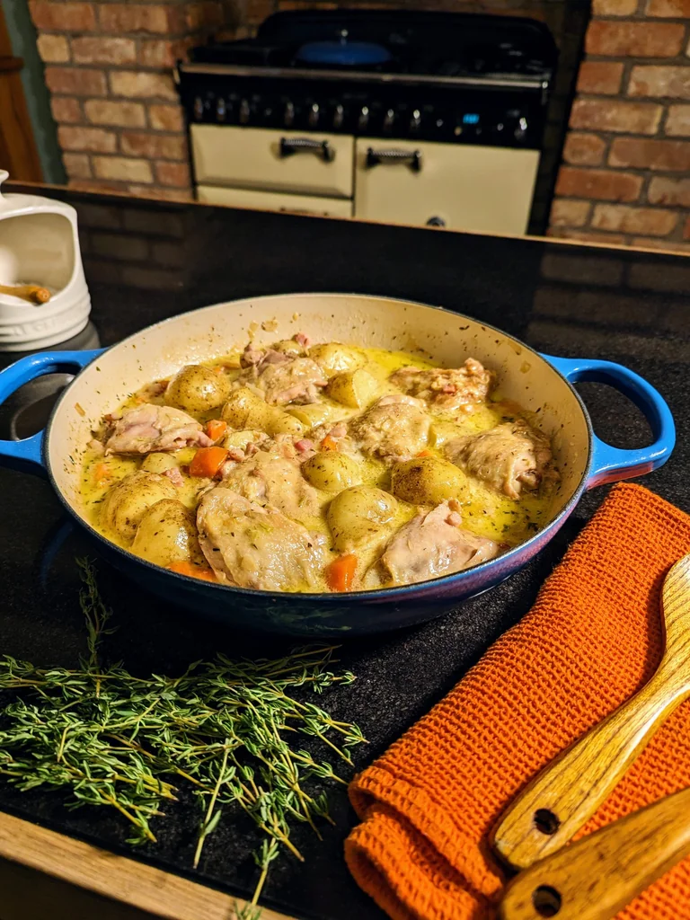 Chicken, Pancetta & Potato Stew recipe image