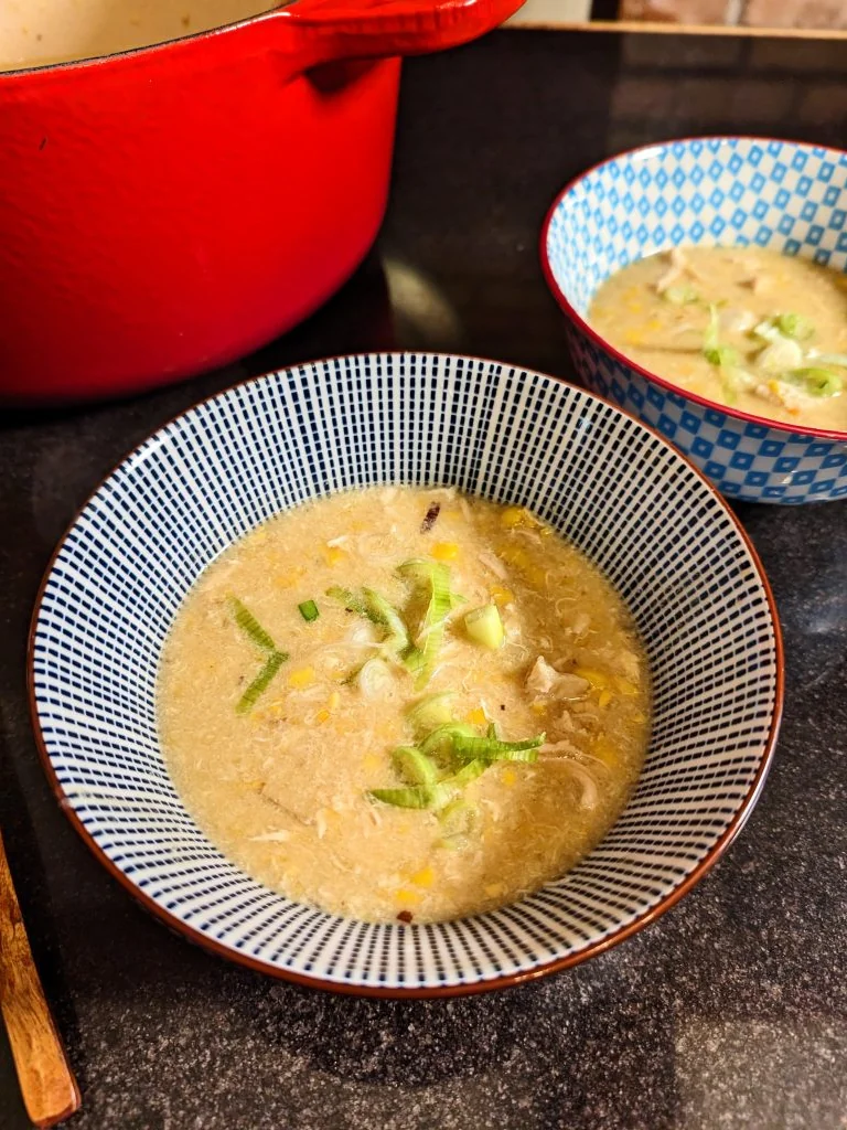 Chinese Style Chicken and Sweetcorn Soup