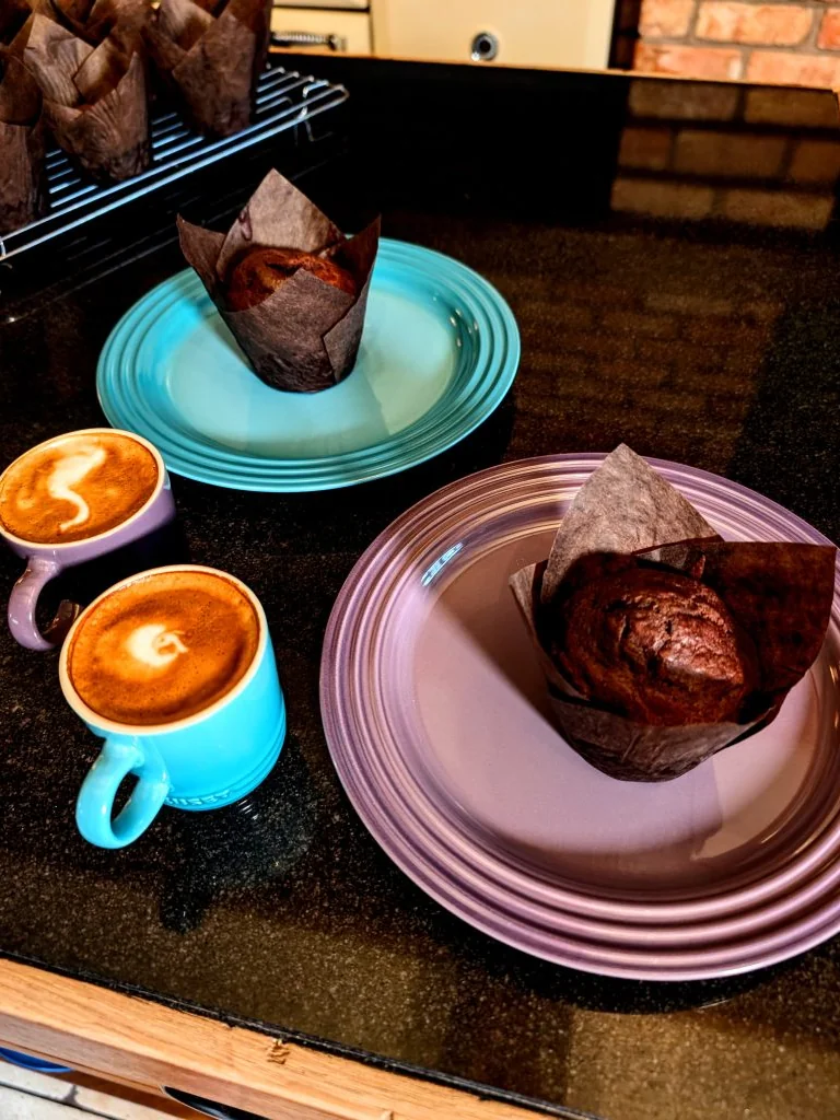 Chocolate Banana Muffins