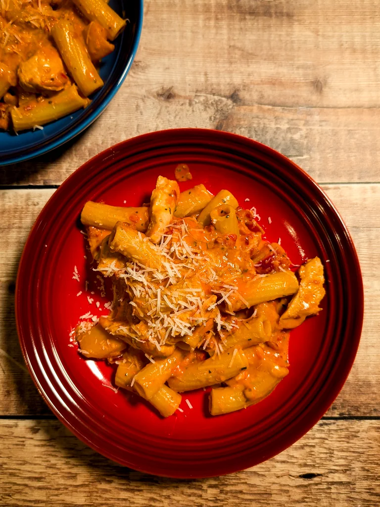 Creamy Chicken and Chorizo Pasta recipe image