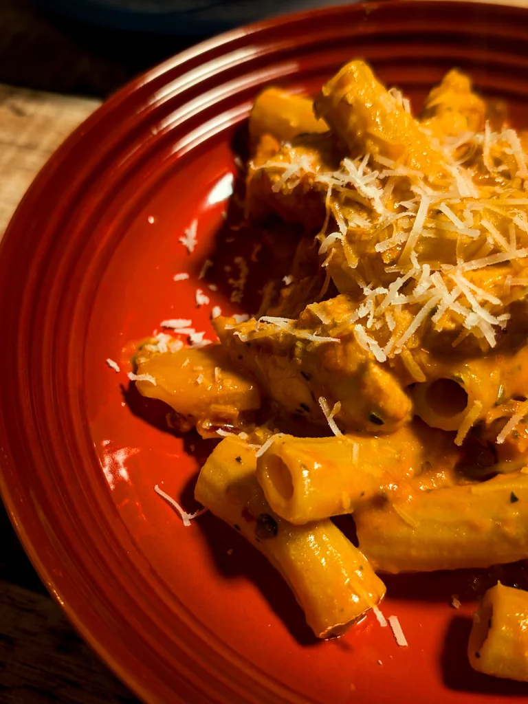 Creamy Chicken and Chorizo Pasta