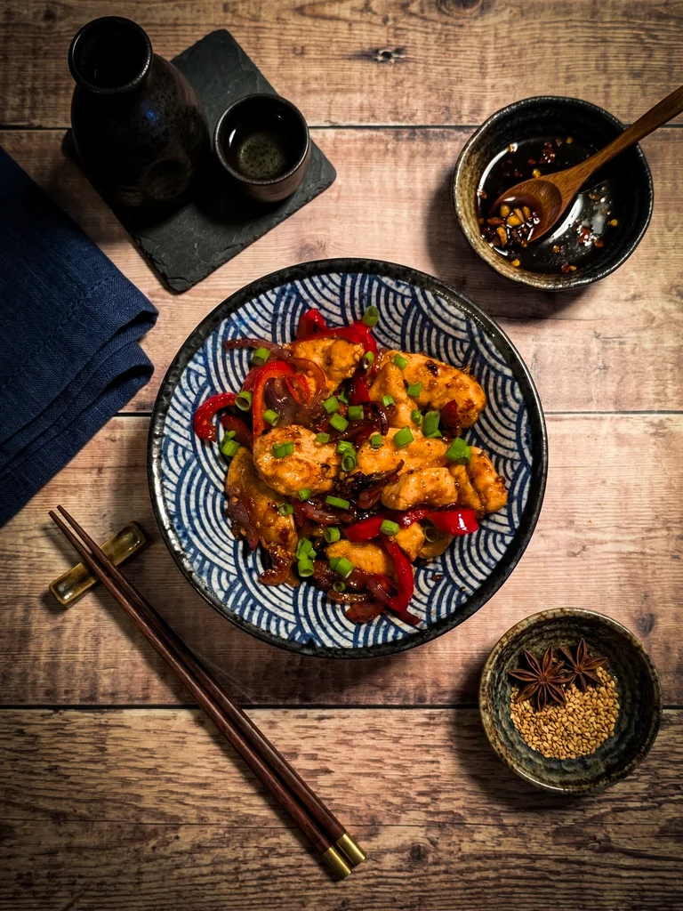Crispy Honey Chilli Garlic Chicken recipe image