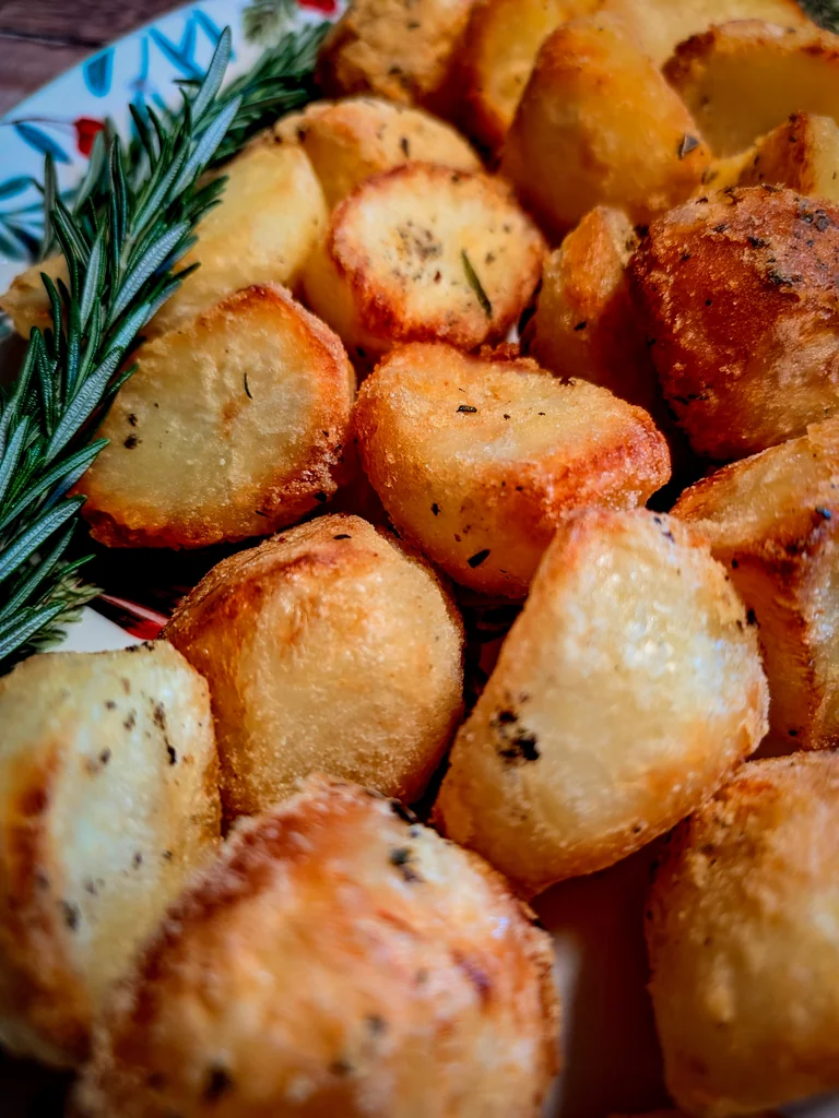 Crispy Rosemary & Sage Roast Potatoes