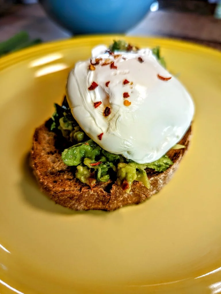 Eggs Avocado on Sourdough