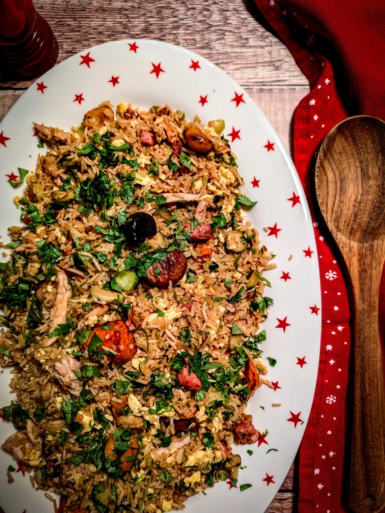 Festive Special Fried Rice recipe image
