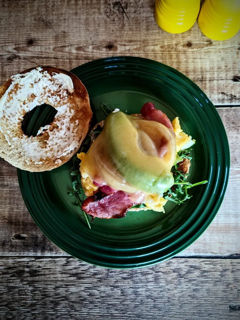 Fully Loaded Breakfast Bagels