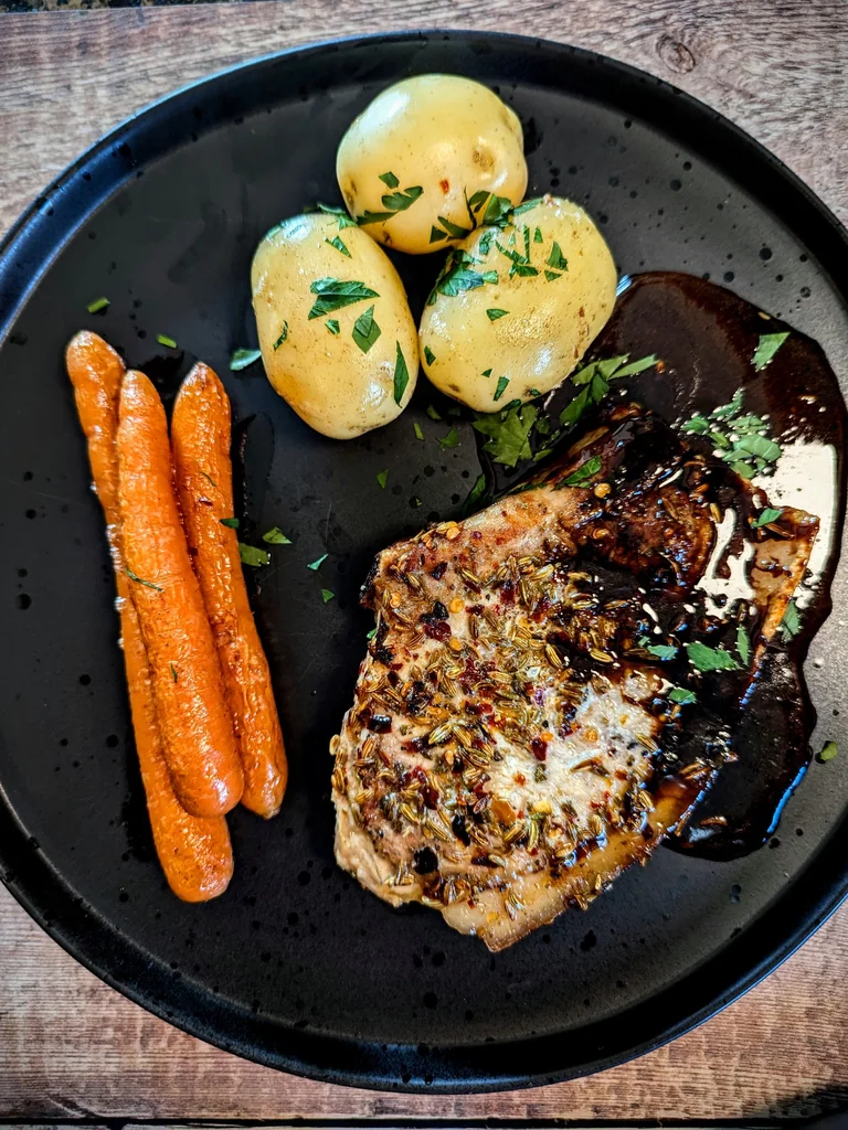 Garlic and Fennel Pork Chops
