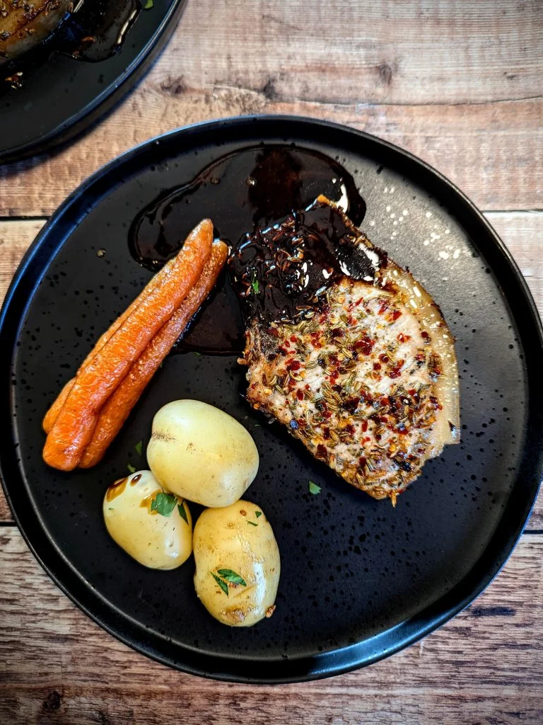 Garlic and Fennel Pork Chops