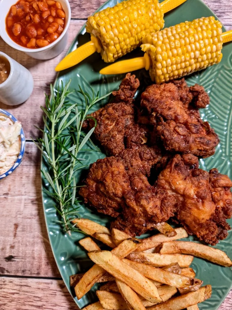 Golden Buttermilk Fried Chicken