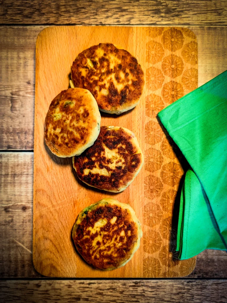 Golden Irish Potato Cakes