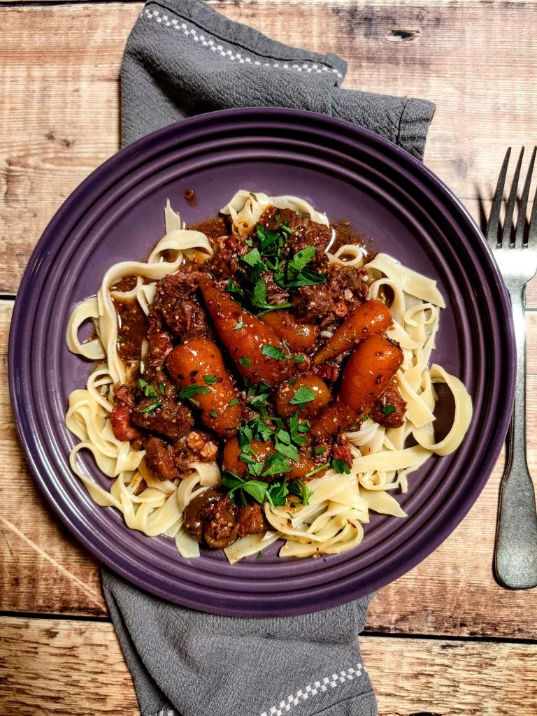 Guinness-Braised Beef with Pancetta