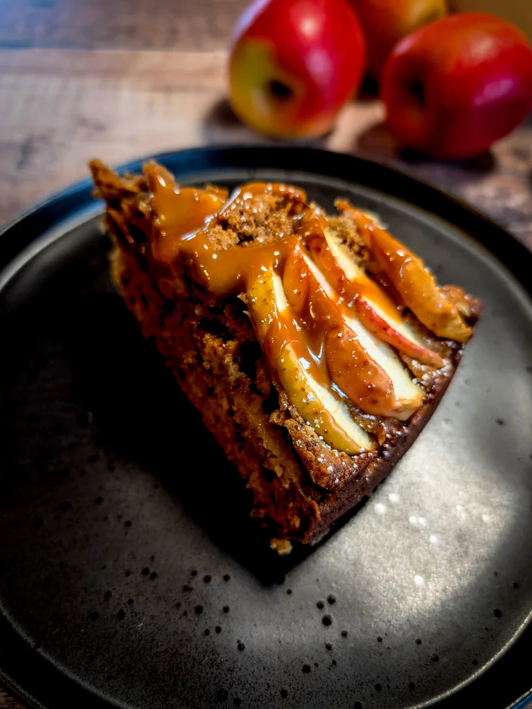 Halloween Toffee Apple Cake