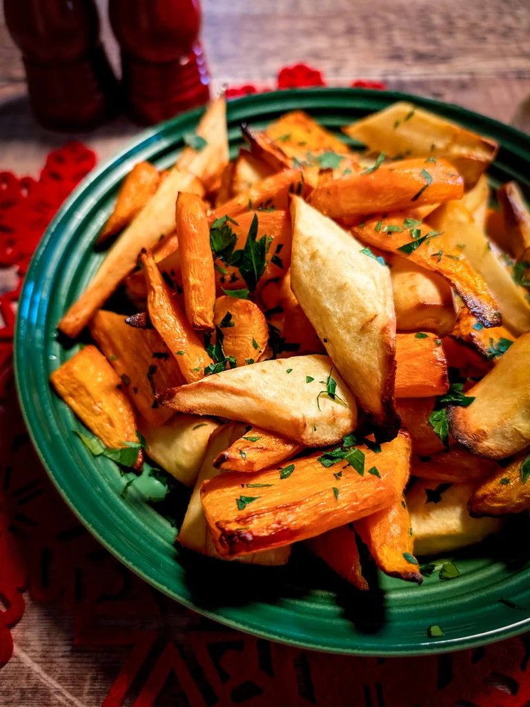 Maple Glazed Carrots and Parsnips