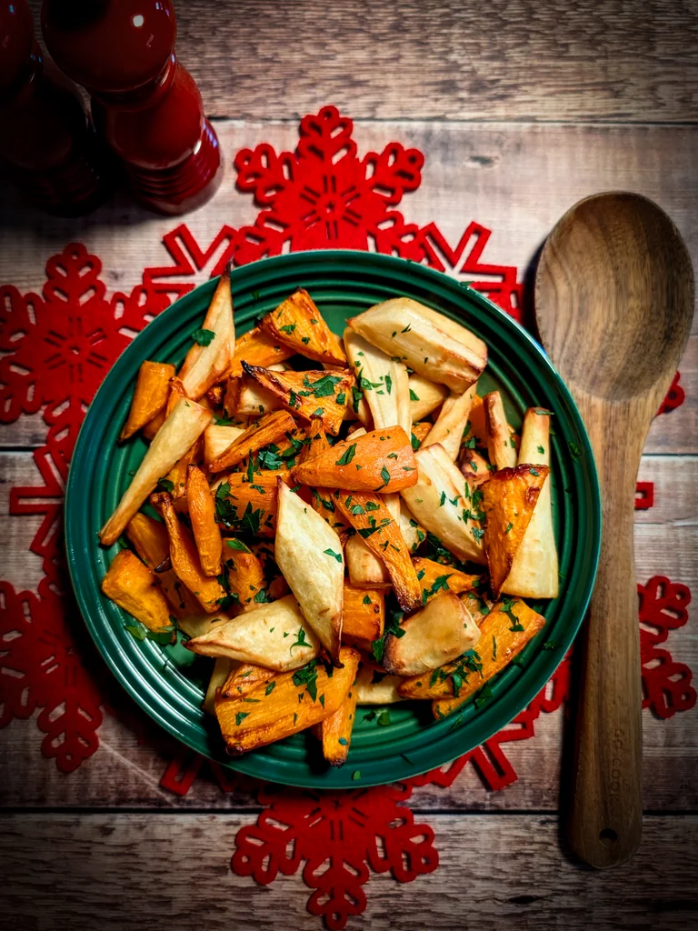 Maple Glazed Carrots and Parsnips