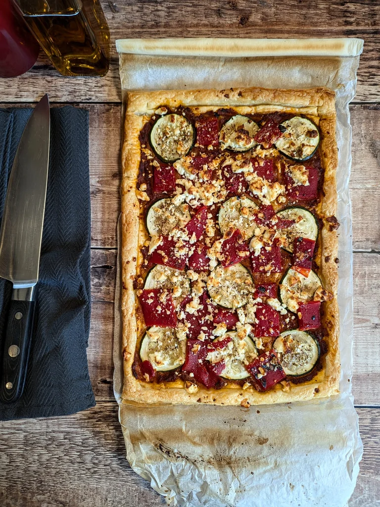 Mediterranean Puff Pastry Tart