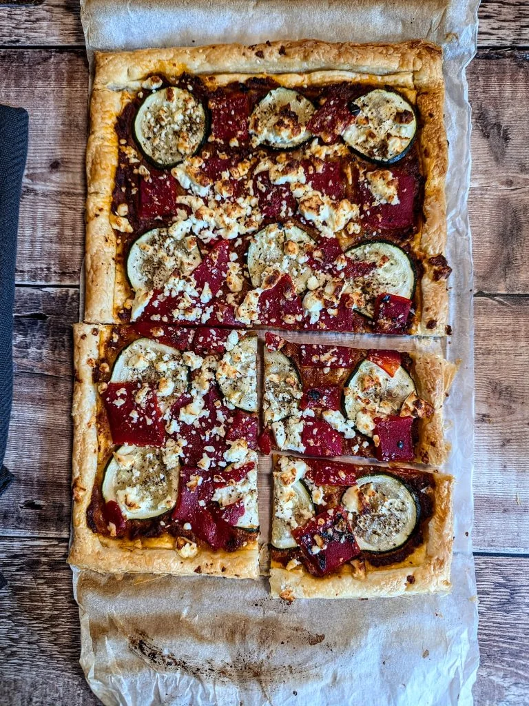 Mediterranean Puff Pastry Tart