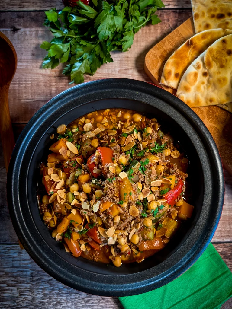 Moroccan-Inspired Beef and Chickpea Stew