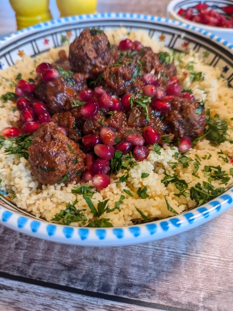 Moroccan Inspired Meatballs