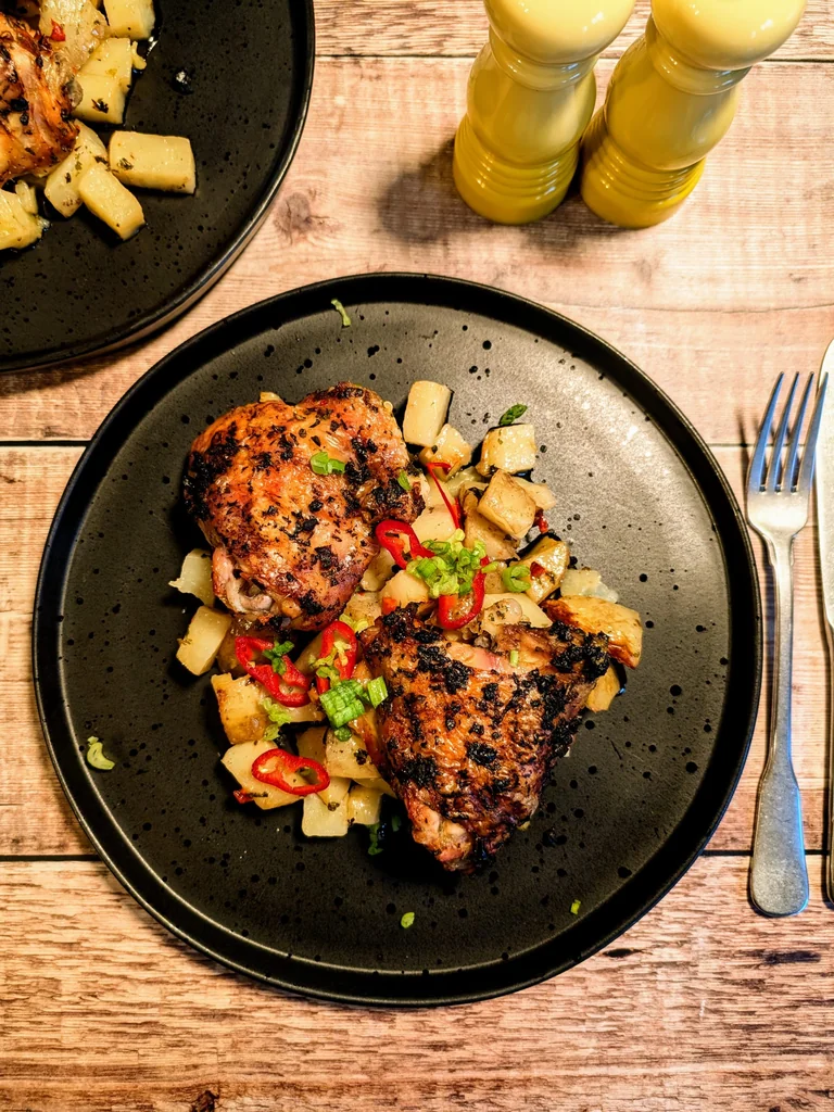 One-Tray Peri Peri Chicken & Potatoes recipe image