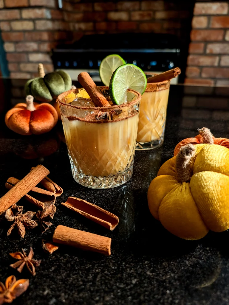 Pumpkin Spice Margaritas