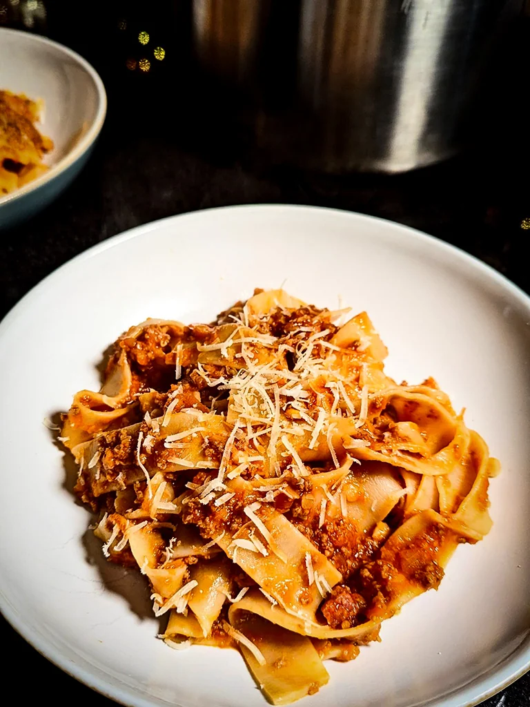 Rapid Ragu with Pappardelle