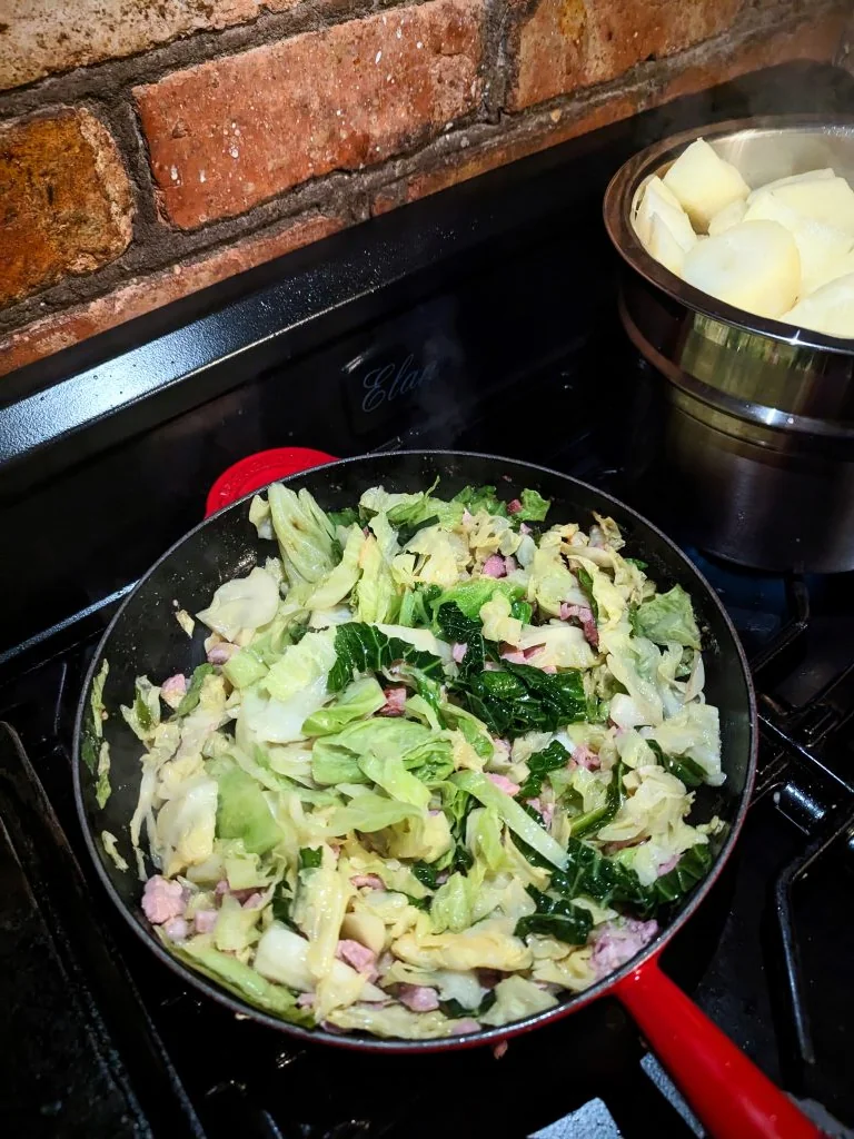 Rustic Irish Colcannon