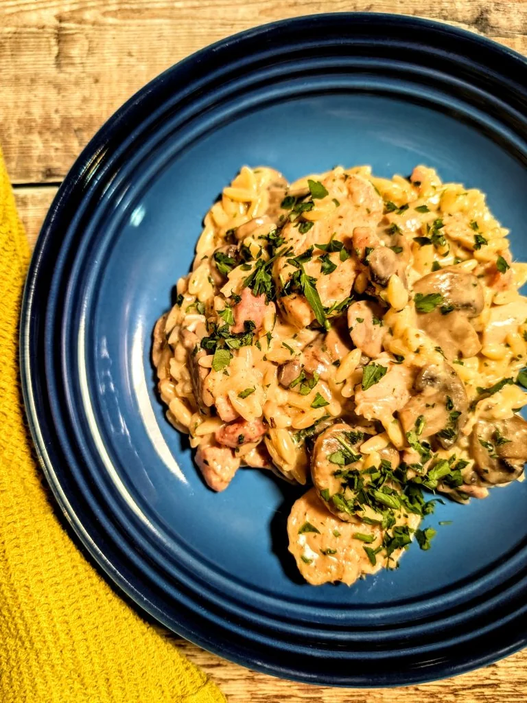 Rustic Italian One-Pan Chicken & Orzo