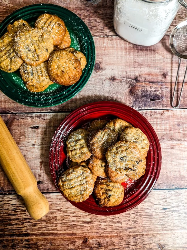 Santa's White Chocolate Cookies
