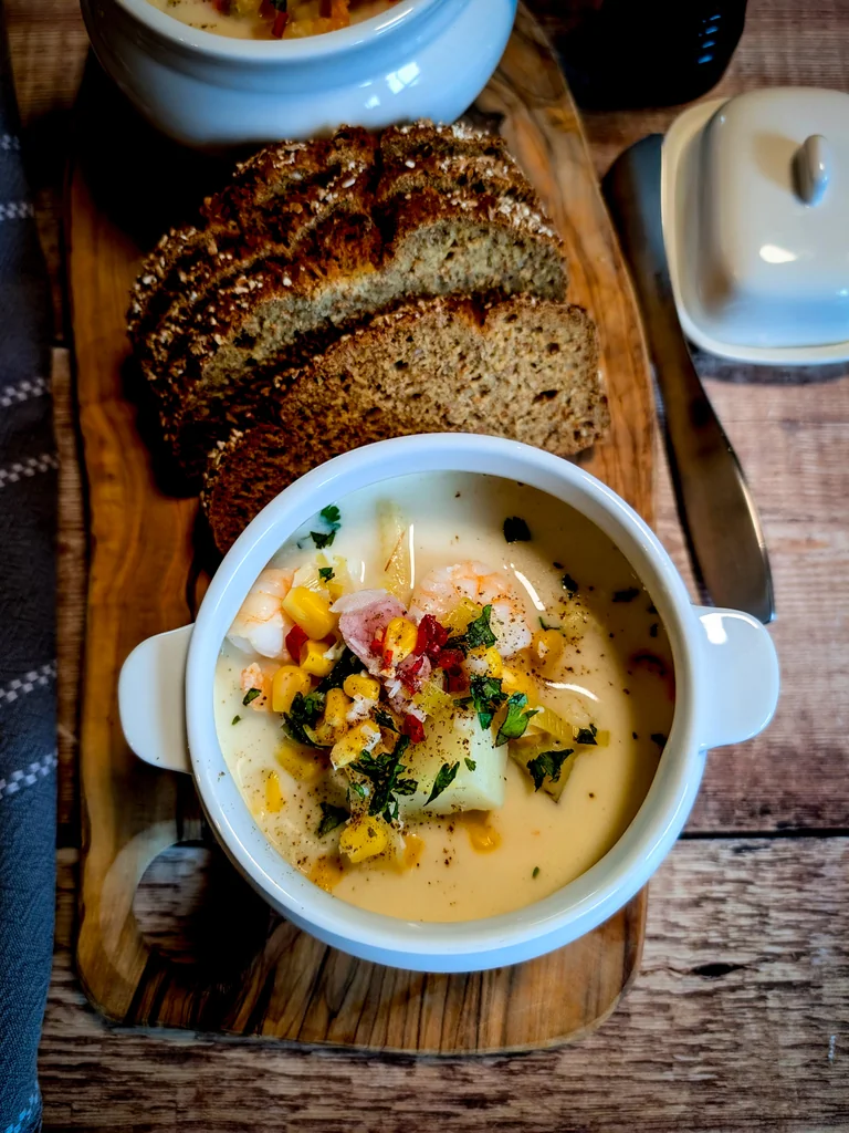 Speedy Asian-Inspired Chowder