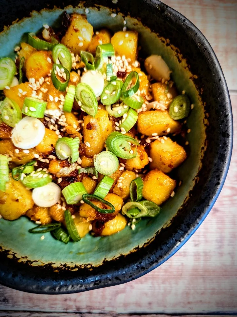 Spicy Seoul Spuds